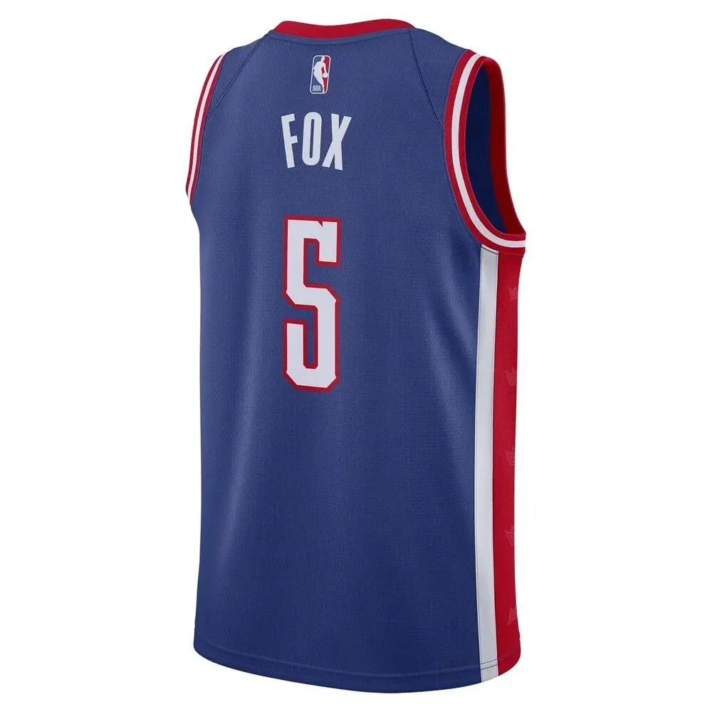 De'Aaron Fox Sacramento Kings‎ Nike Unisex 2024/25 Jersey – City Edition XXL